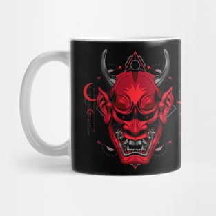 yokai oni mask Mug